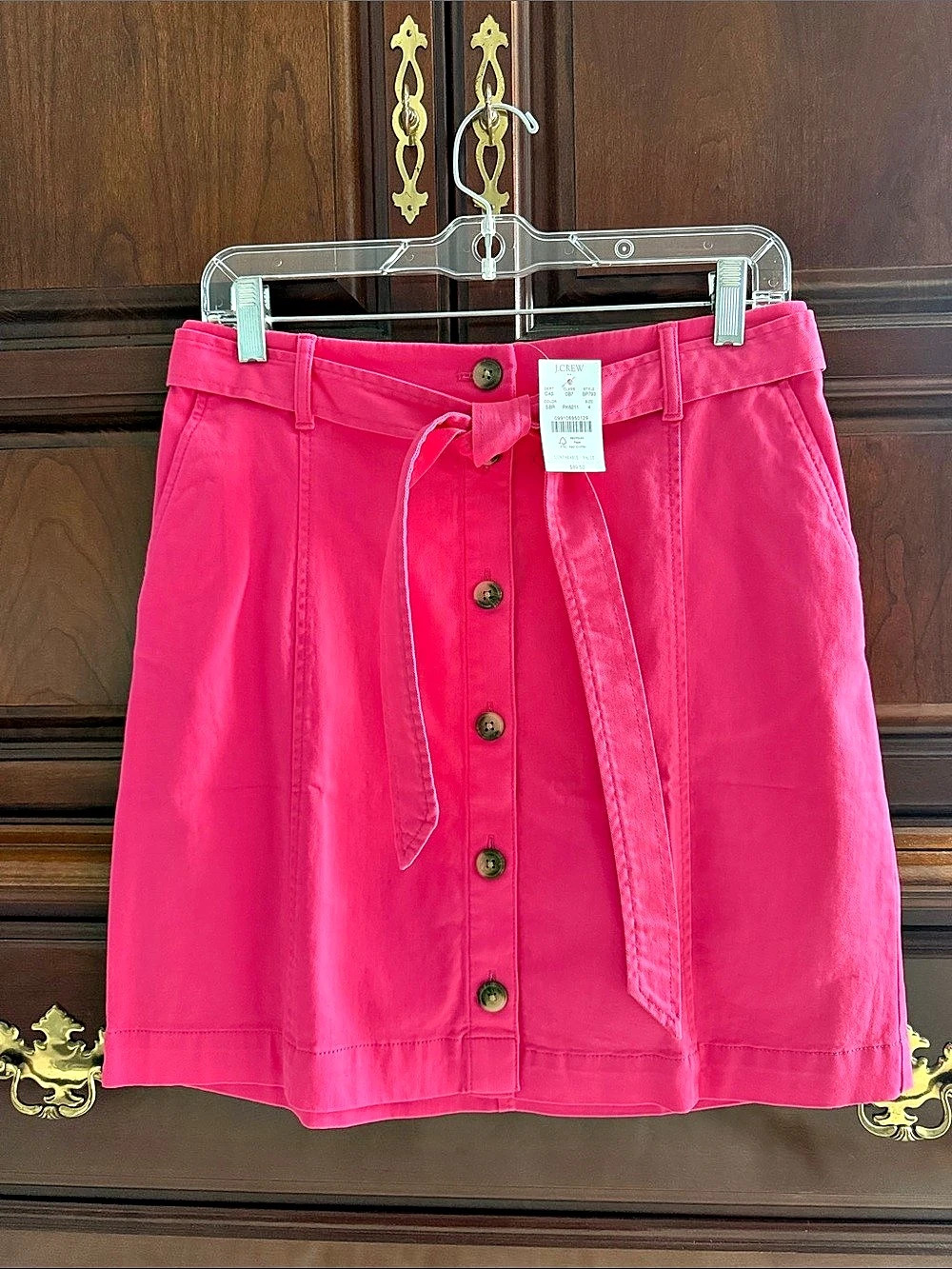 NWT J.Crew Mini Skirt in Pink Size